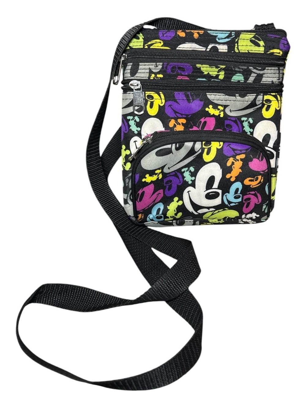 Disney Parks Mickey Mouse Pop Art Crossbody Bag 9" LIKE NEW